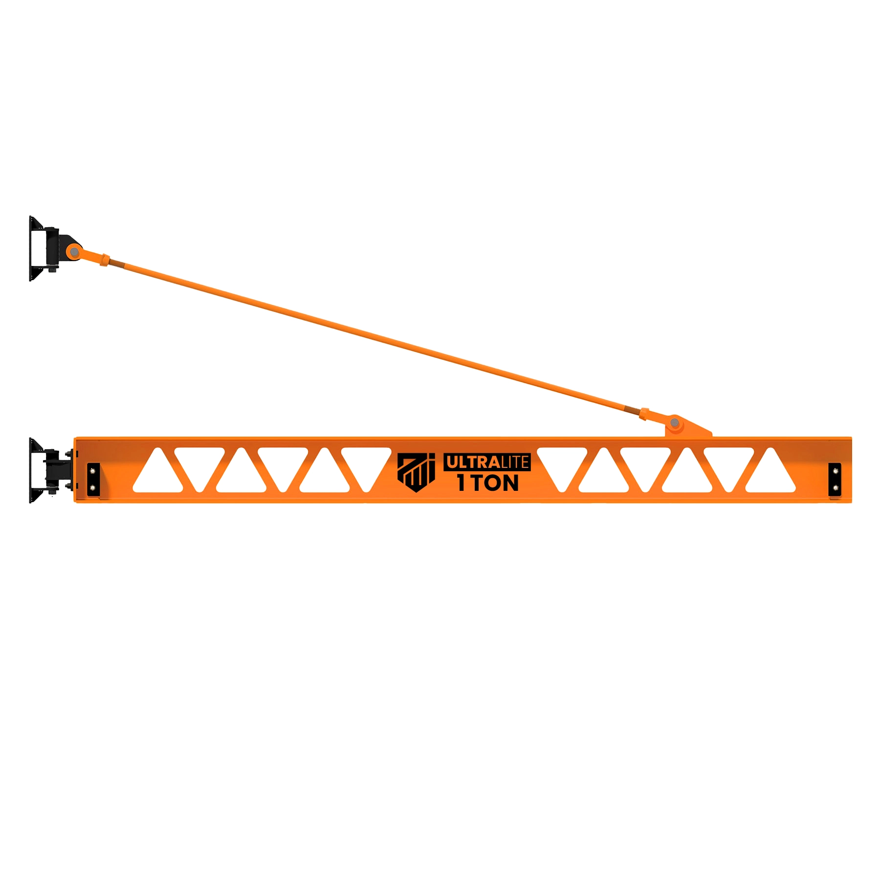 UL Tie Rod Jib Crane White Background